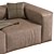 Title: Contemporary Lennon Sofa Design 3D model small image 3