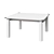 Italian Travertine Metal Table Design 3D model small image 2