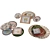 Ethnic Design Plates Set 3D model small image 3