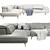 FENDA Viato Corner Sofa: Stylish Luxury 3D model small image 2