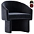 Contemporary Lowrance Armchair 3D Collection 3D model small image 2
