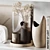 Elegant Decorative Set 2015 3D model small image 4