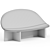 Modern Yet Cozy Nido Sofa 3D model small image 2