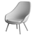 Scandinavian Design Lounge Chair 3D model small image 2