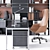 Modern Workspace Essentials 3D model small image 4