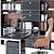 Modern Workspace Essentials 3D model small image 5