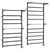 Terminus Hendrix Plus Towel Warmer 3D model small image 3