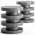 Modern Minimalist Pentwater Side Tables 3D model small image 2