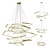 Elegant Vesanto Cameron Chandelier 3D model small image 1