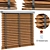 Vintage Wooden Blind Volume 03 3D model small image 1