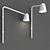 Sleek LED Wall Lamp Design 3D model small image 2