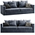 Contemporary Sketch Sloopy Sofa 2015 3D model small image 1