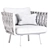 Elegant Tribu Tosca Club Chair 3D model small image 2