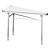 Italian Brass Mid Century Table 3D model small image 2