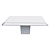 Italian Travertine Marble Trio Tables 3D model small image 2