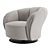 Organic Comfort Armchair: Bellotti Iris 3D model small image 1