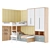 Kids 3-Piece Furniture Set 3D model small image 1