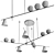 Skagen Multi-Light Metal Pendant 3D model small image 5