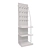 Floor Stand with Hooks, 25-Pocket Display 3D model small image 4