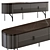 Serra Console: Metal & Marble 3D model small image 3