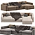 Luxury Botero Sofa by Casamilano 3D model small image 3