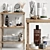 Bathroom Accessories 3D Models Set 3D model small image 1