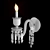 Baccarat Crystal Wall Sconce 3D model small image 14