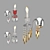 Baccarat Crystal Wall Sconce 3D model small image 20