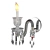 Baccarat Crystal Wall Sconce 3D model small image 28