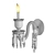 Baccarat Crystal Wall Sconce 3D model small image 31