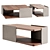 Versatile Molteni&C Hubert Coffee Tables 3D model small image 1