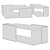 Versatile Molteni&C Hubert Coffee Tables 3D model small image 2