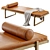 Modernist Chic Daybed for Two 3D model small image 3