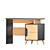 Modern White Writing Desk Solution 3D model small image 4