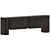 Sleek Bone Credenza: Radnor Craftsmanship 3D model small image 1
