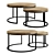  Modern Oval Coffee Table Inspiration 3D model small image 3