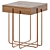 Sleek Cruz Coffee Table Set 3D model small image 2