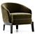 Modern Chelsea Armchair in Corona 3D model small image 5