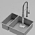 High-Quality Sink & Faucet Model 3D model small image 5