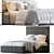 VIVALDI CORELLI Bed Set 206x186cm 3D model small image 1