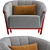 Yas Living Room Collection 3D model small image 2