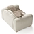 Natural One Seater Corner Sofa 3D model small image 6