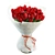 Red Tulips Bouquet 3D Model 3D model small image 2