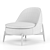 Modern Minotti Sendai Armchair 3D model small image 5