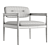 Elegant Minotti Yoko Armchair 3D model small image 6