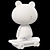 Skate Bear Child Table Lamp 3D model small image 2