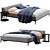 Time Trip Memories Bed Set 3D model small image 2