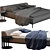 Time Trip Memories Bed Set 3D model small image 4