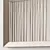  Thick Frame Metal Rectangle Wall Mirrors 3D model small image 5