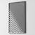  Thick Frame Metal Rectangle Wall Mirrors 3D model small image 7